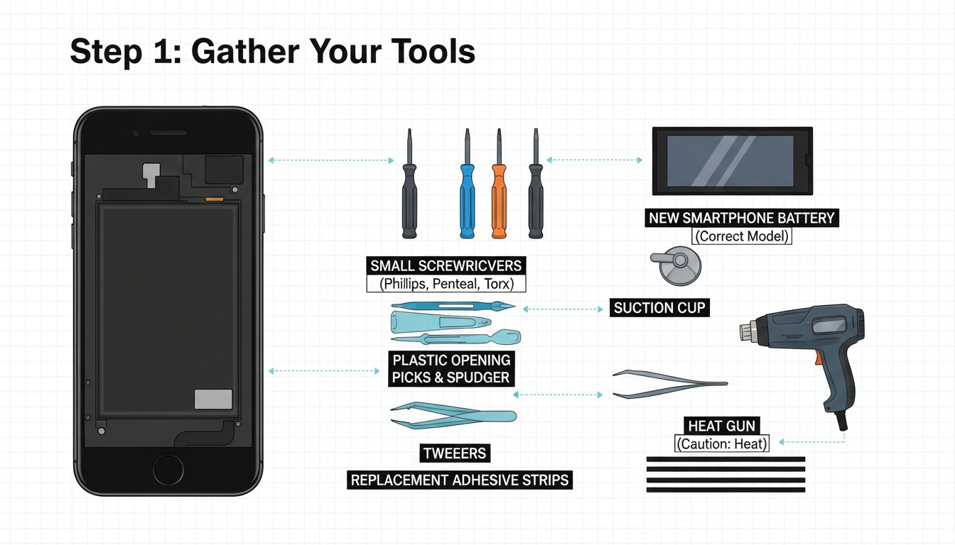 Come Sostituire la Batteria di uno Smartphone: Guida Passo-Passo